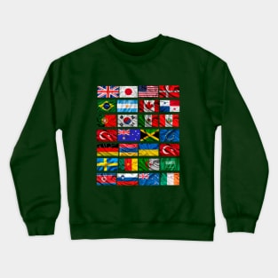 World flags Crewneck Sweatshirt